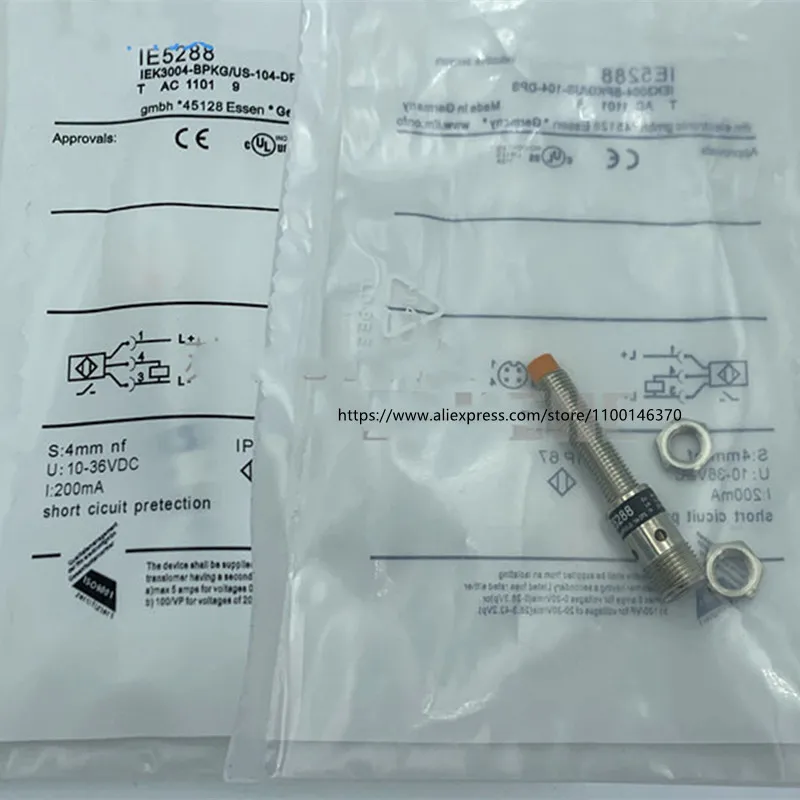 

3Pcs New High quality IFM inductive proximity switch IE5090 IE5312 IE5379 IE5288
