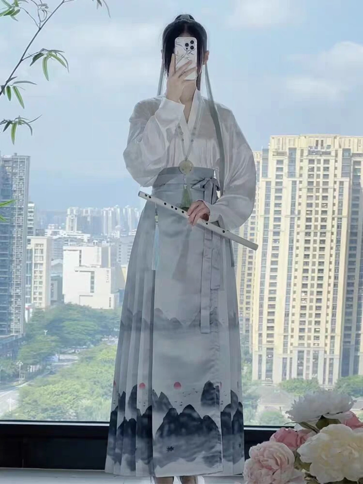 New Chinese Style National Style Horse Face Skirt Suit For Women Autumn Tang Suit Women's Clothing Improved Hanfu for Adults