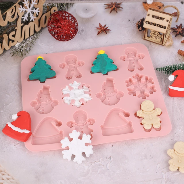 Christmas Silicone Mold (12 Cavity)