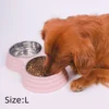 1PC Stainless Steel Pet Bowl For Dogs And Cats, Suitable For Small Dogs, Medium Dogs And Large Dogs 4