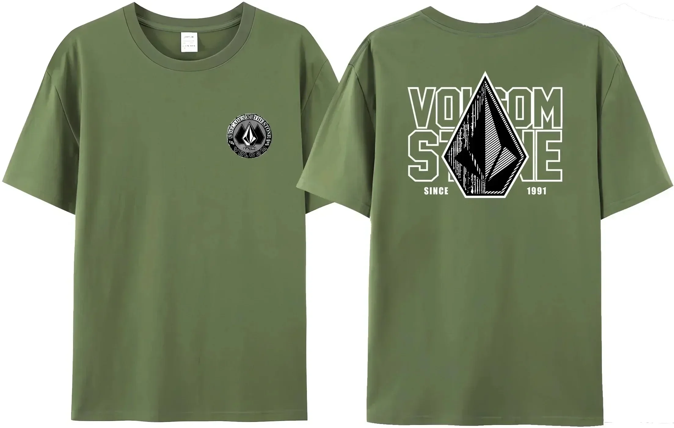 VOLCOM■Crack Arch Logo Garment Dying T-Shirt■送料込 VOLCOM REAPS SHORT SLEEVE TEE - STEALTH- Catalyst