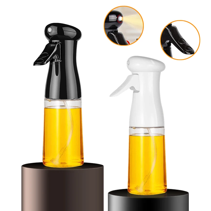 1/2PCS Refillable Oil Dispenser Bottle Oil Spray Mister Oil Vinegar