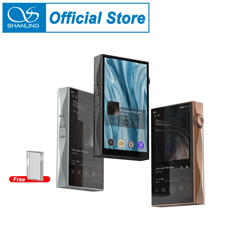 SHANLING M3 Plus HiFi Portable Music Player USB DAC AMP Open