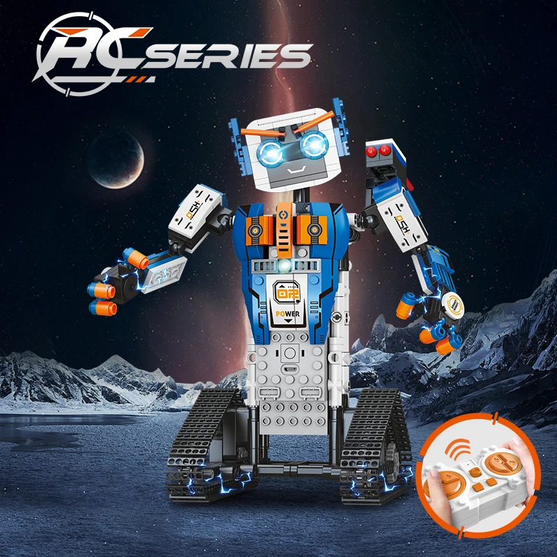 REOBRIX 33001 Transforming Robot Série de télécommandes Blocs de  construction Ensemble de jouets 