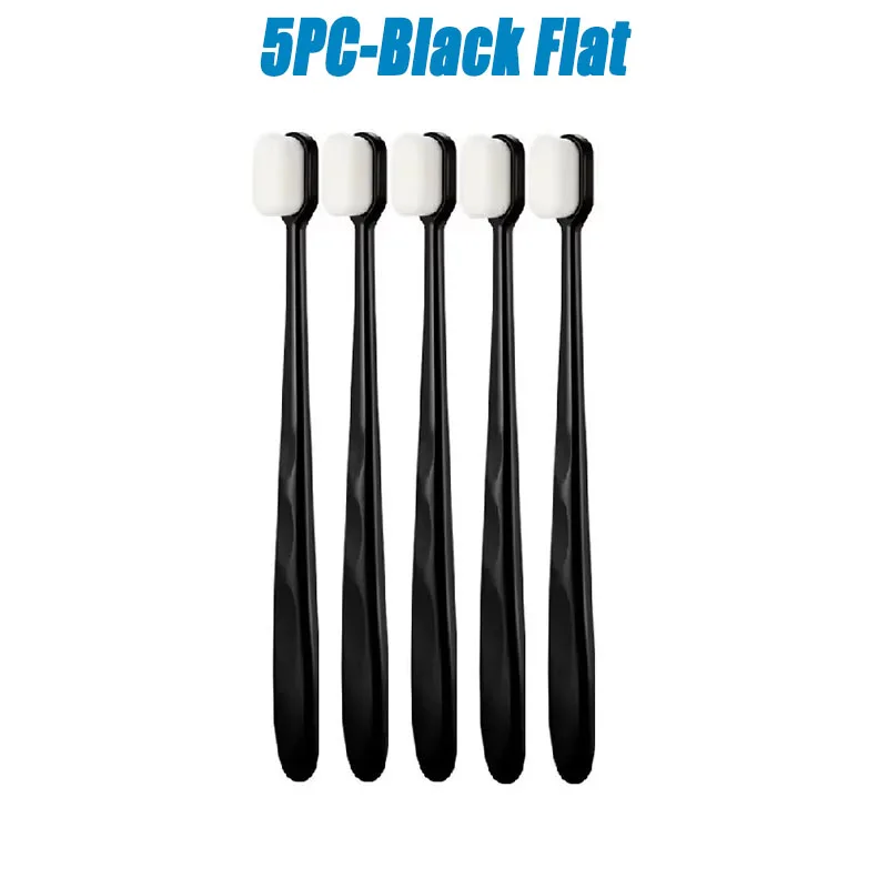 Eco-Friendly Soft Bristle Travel Toothbrush Set with Portable Case