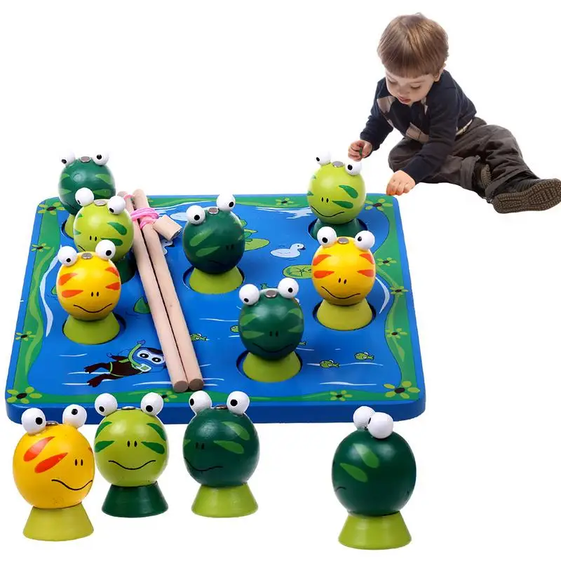 

Kids Fishing Game Montessori Magnetic Fishing Board Game Educational Toys Preschool Learning For Kids Toddlers Birthday Gifts