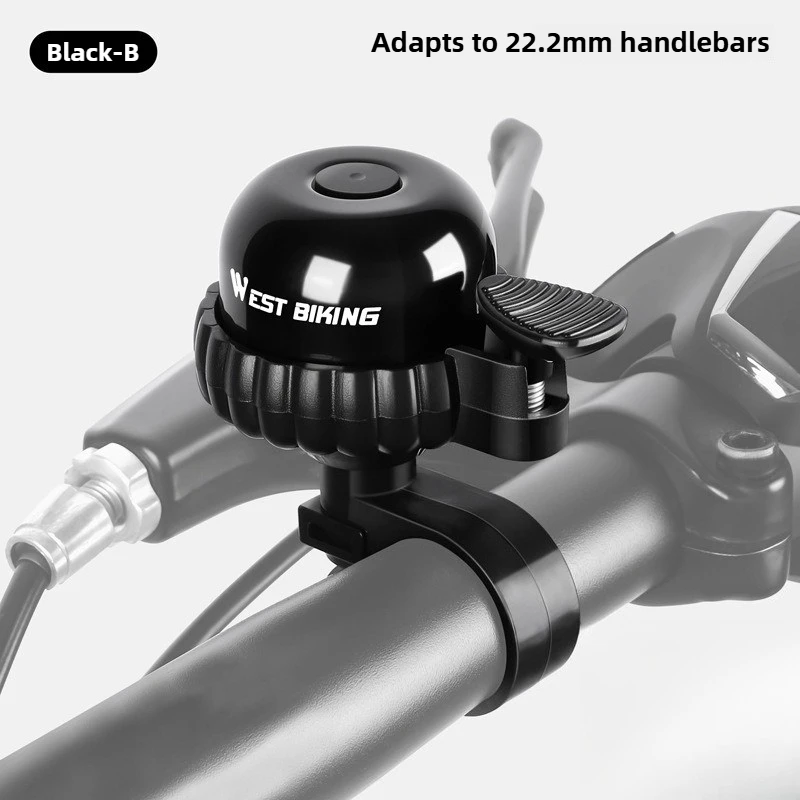 Durable Aluminum Alloy Bicycle Bell for Loud Mountain Bike Ride