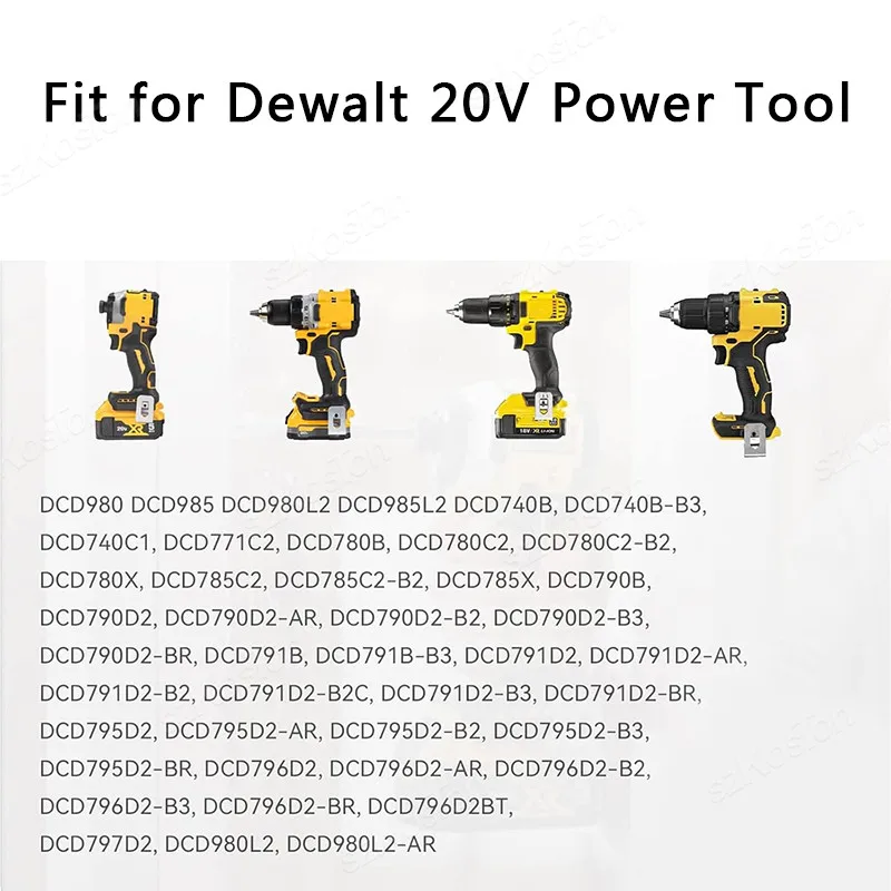 Drill Driver Dewalt Dcd980l2 Jual 6PCS Belt Clip Hook For Dewalt