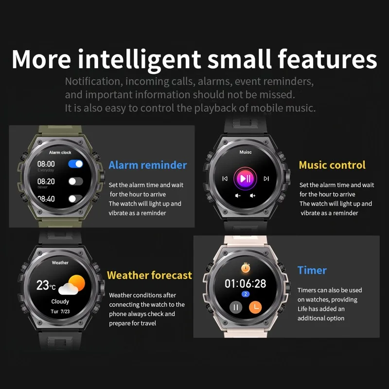 Wonlex Smart Watch Voor Mannen Bluetooth Call Sport Tracker Outdoor Full Touch Screen Hartslagmeter Waterdichte Smartwatch Dw02