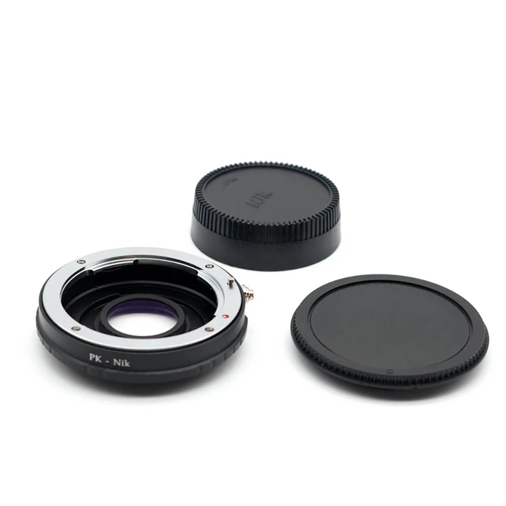 Description Picture 2 of itemPK - Nik F For Pentax K mount lens Nikon F camera D750 D850 Mount Adapter Ring KA KAF KAF2 AI Correction Glass Focus to infinity