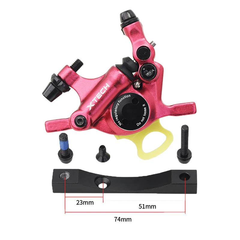 ZOOM XTECH HB100 MTB Line Pulling Hydraulic Disc Brake Calipers
