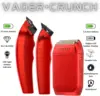 Trimmer 3-in-1 Barber Kit | Clipper, Trimmer & Crunch Foil Shaver | Men's Professional Beard Trimmer, Brushl 2