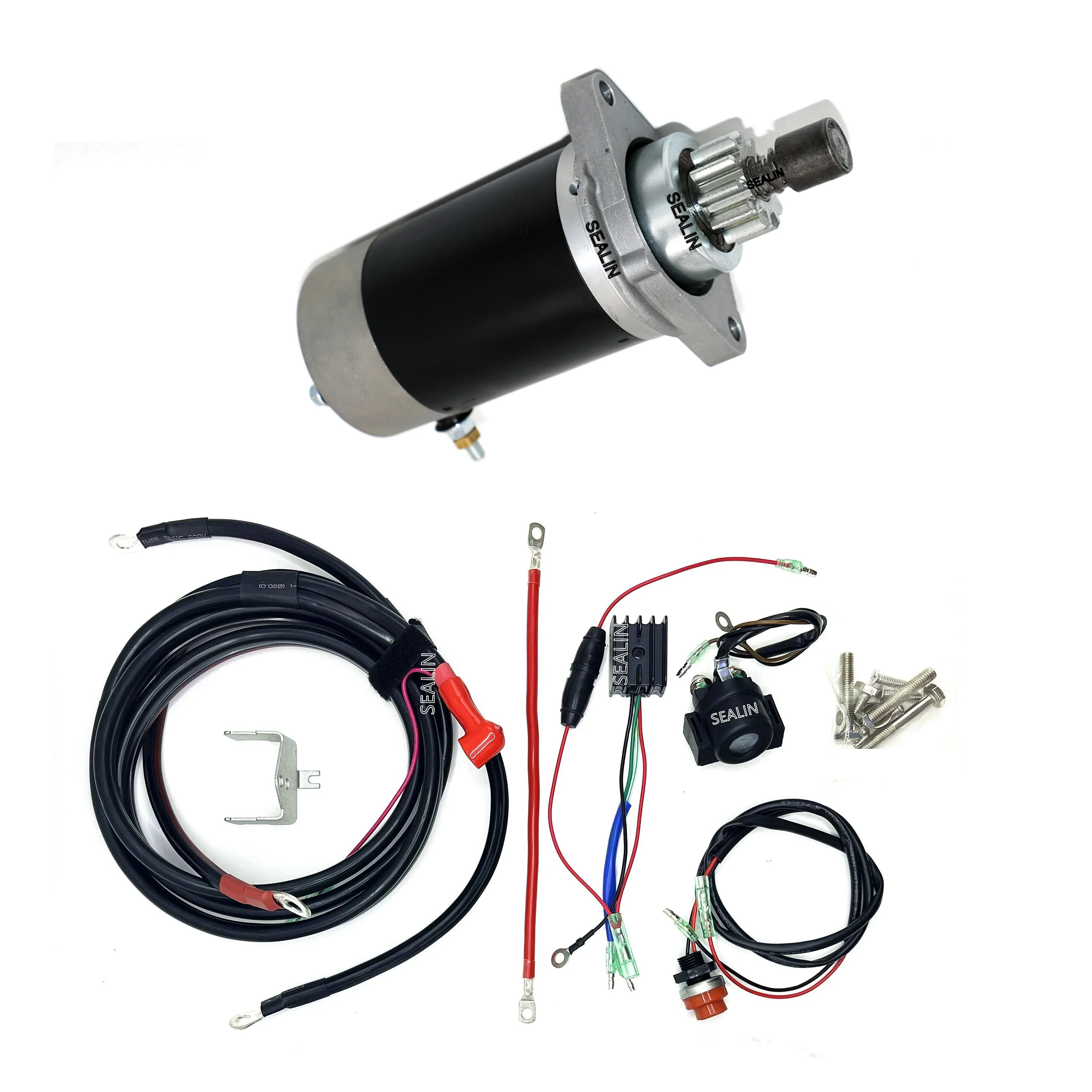 

Electric Start Kit Fits Yamaha 4 Stroke 9.9hp Outboard motor