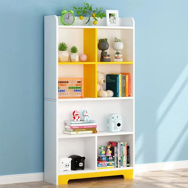 Baby Bookcase Songmics Furniture Children's Bookshelf Bookshops Kids Library Book Shelf Bookcases Shelves Bookstore Toy Storage