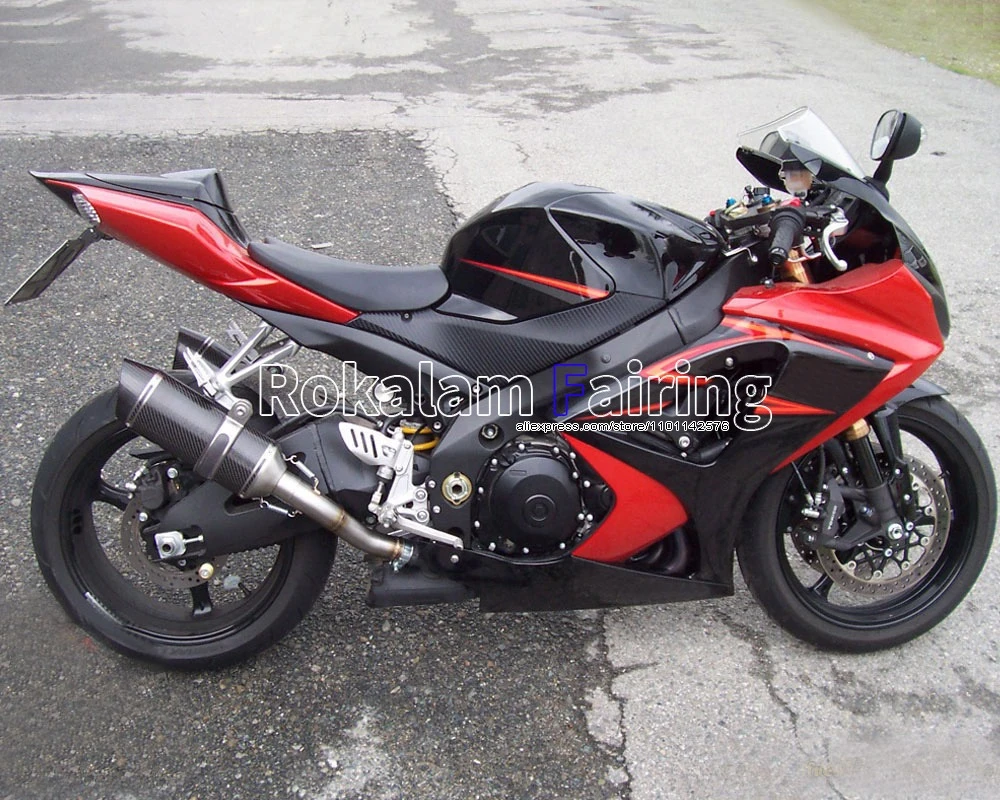 For Suzuki K7 Gsxr1000 07 08 Parts Gsx R1000 Gsxr 1000 07 08 Red Black Motorcycle Fairing Set Injection Molding Full Fairing Kits Aliexpress