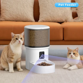 Smart WiFi Pet Feeder with Camera & Fountain - Image 5