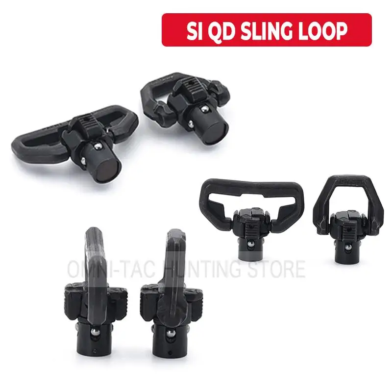 Tactical Quick Detach Release QD Sling Swivel Scope Mount Adapters