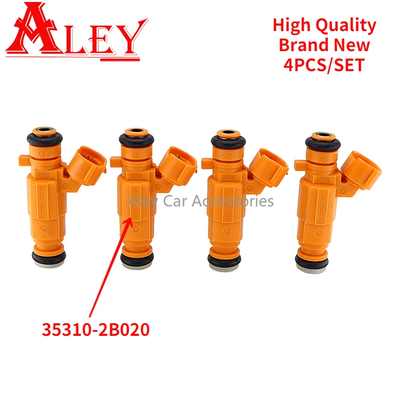 

Топливный инжектор 353102B020 35310-2B020 3531037150 9260930074 для i20 i30 для Cerato Rio Venga 1,4 1,6, 4 шт.