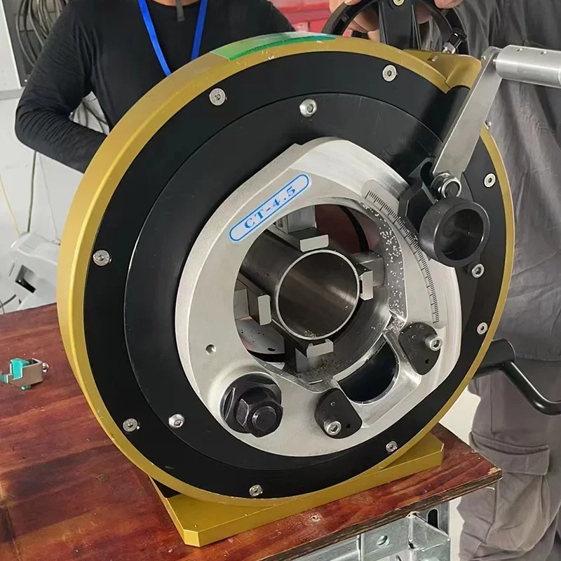 GhionChion Orbital Tube Cutter Cold Cutting Machine for sanitary stainless steel pipe cutting, beveling and welding machine 2