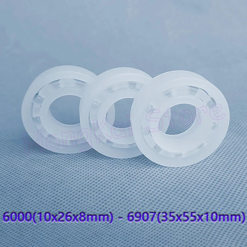 

PP Plastic Bearings 6000 6001 6002 6003 6004 6005 6006 6007 6008 6010 6806 to 6907 Odourless And Tasteless For Food Machinery