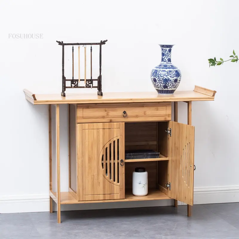 Chinese Living Room Console Tables Home Light Luxury-end High Console Table Modern Tribute Tables Creative Hallway Porch Cabinet