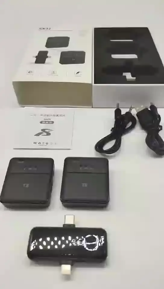 ELECTERMI SX31 Цифровой беспроводной микрофон Караоке-микрофон с громкой связью ANC для