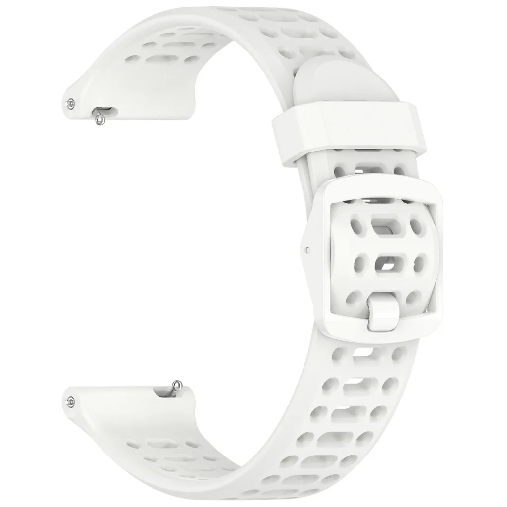 Breathable Candy Color Silicone Strap with Porous Design