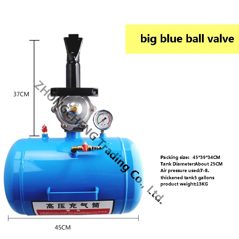 Cart tire inflator sealer truck vacuum tire blower High pressure inflator Explos