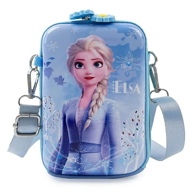 Disney Fashion Pvc Princess Satchel Cartoon Anime Frozen Elsa Princess Single Shoulder Bag Coin Purse Girl's Birthday Present 4