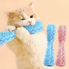 Dog Teething Toy Chew Stick Bite Resistant Fun Leak Proof Food Toy Pet Teether Cleaner Stick 5