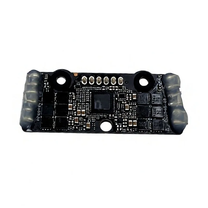 Détail des soudures et composants sur la carte ESC VOLODYMYR pour DJI Mini 5 Pro – Module M5P reconditionné