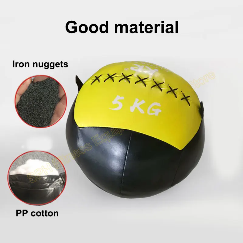 Fitness PU Soft Medicine Balls Gym Snatch Wall Ball Gravity Ball For Crossfit Balance Training Diameter 35cm Empty Workout Balls