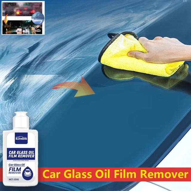 Car Glass Oil Film Remover Window Cleaner Windshield Film Polishing  Compound Water Stain Removal Paste Restore Glass to Clear - AliExpress