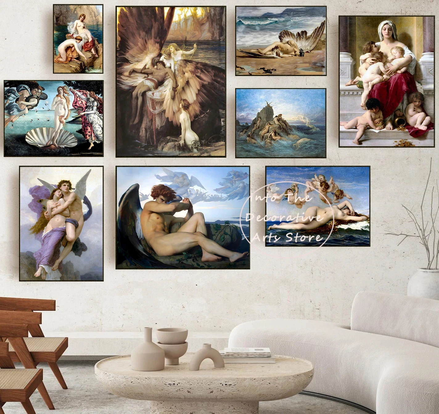 Collection Tableaux Mythologiques Classiques - Décoration Murale