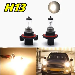 Premium Quartz Halogen Car Headlight Bulb - Yellow Clear, 3200K - 9008/H13 Hi/Lo (12V 60 55W)