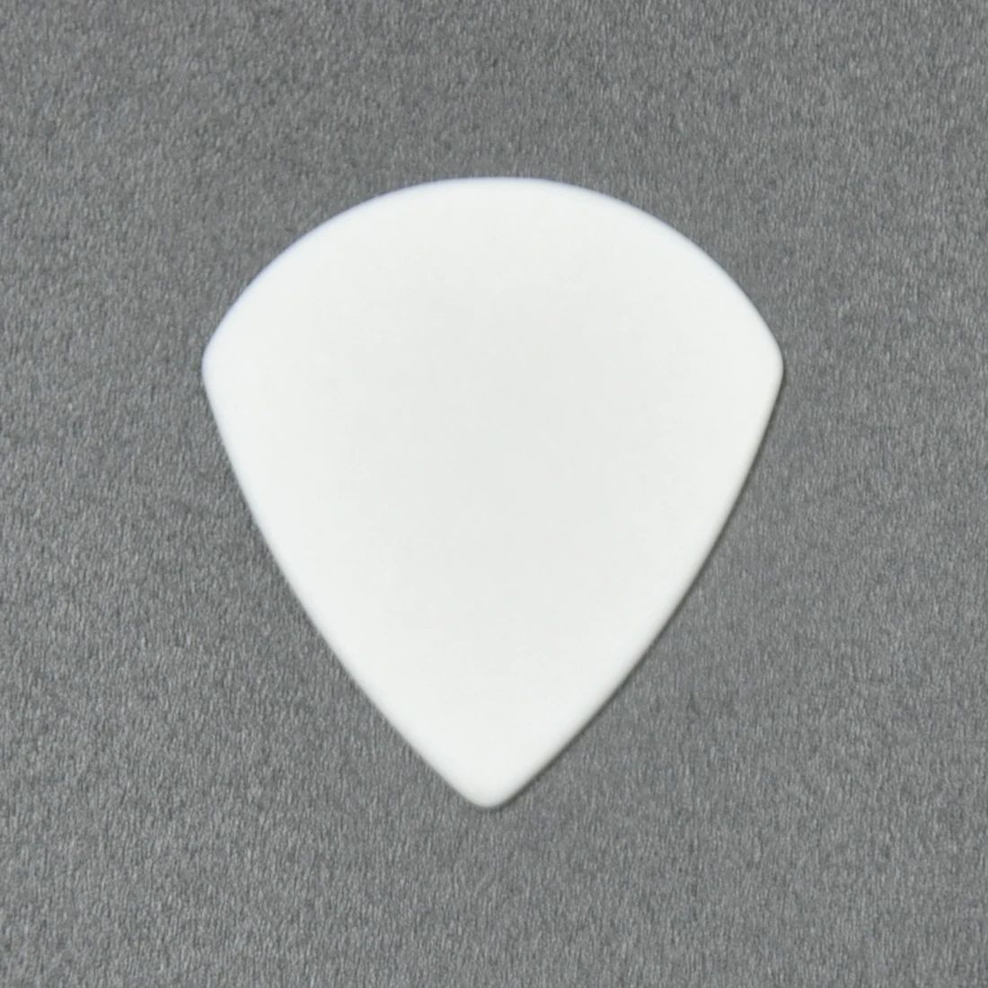 100Pcs Delrin Precision Jazz Picks Heavy Sharp Plectrums Matte White 1.2mm