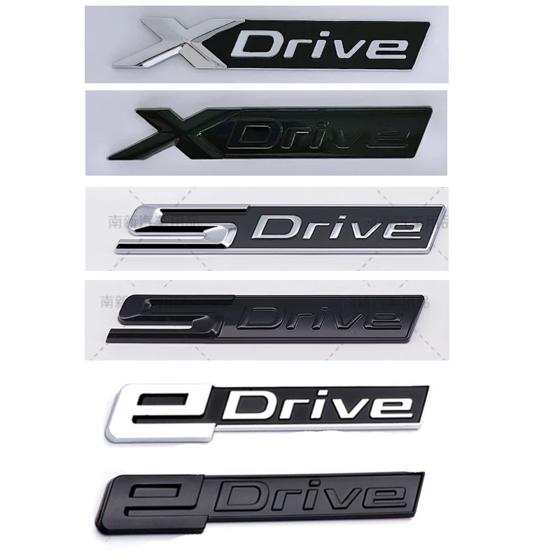 3D Car Tail Trunk Letter 520i 523i 525i 525d 530d 530i 530e 535d 540d 550d Emblem Sticker For BMW 5 Series E60 F10 F11 G30 G31