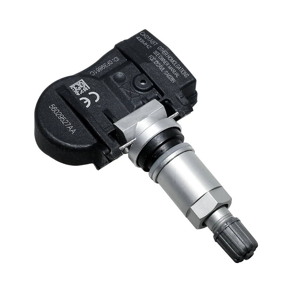 타이어 압력 모니터링 시스템 센서, 지프 그랜드 체로키 WK 랭글러 JK 커맨더 56029527AA TPMS, 433Mhz, 68001698AA, 4 개