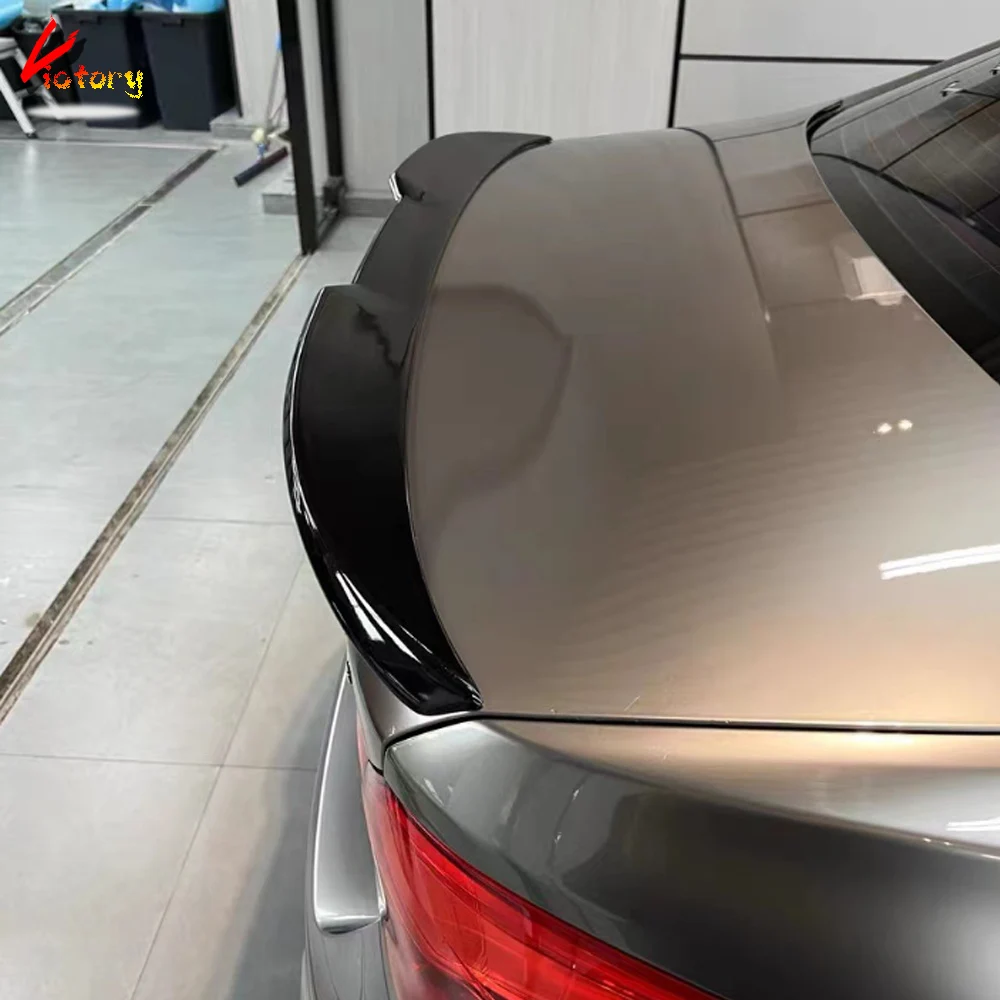 

For BMW 5 Series G30 525i 530i 2017-2023 Glossy Black Rear Trunk Spoiler Back Wing Tail Car Styling Parts ABS