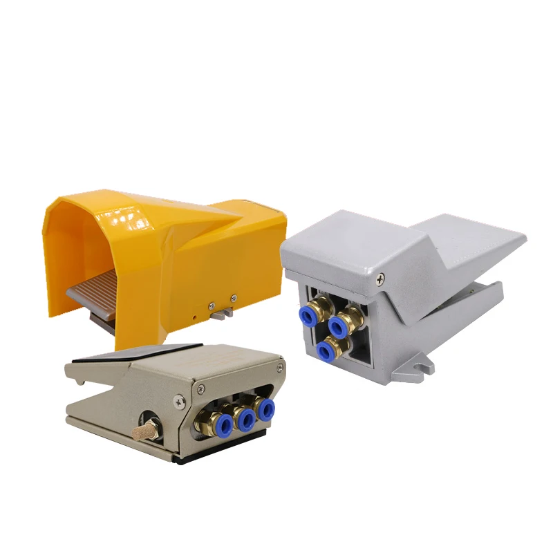 Interruptor de Válvula de pé Pedal Pneumático de ar Controle de Cilindro Válvula de Inversão