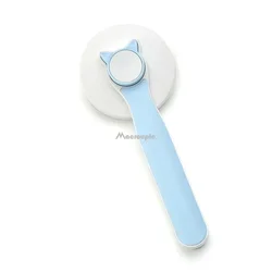 Self - Cleaning Pet Grooming Slicker Brush for Effortless Undercoat and Tangle Removal (Blue)