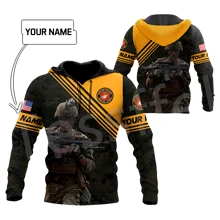 

Tessffel Customize Name US Marine Cops Army Military Camo Tracksuit 3DPrint Men/Women Harajuku Casual Pullover Jacket Hoodies X7