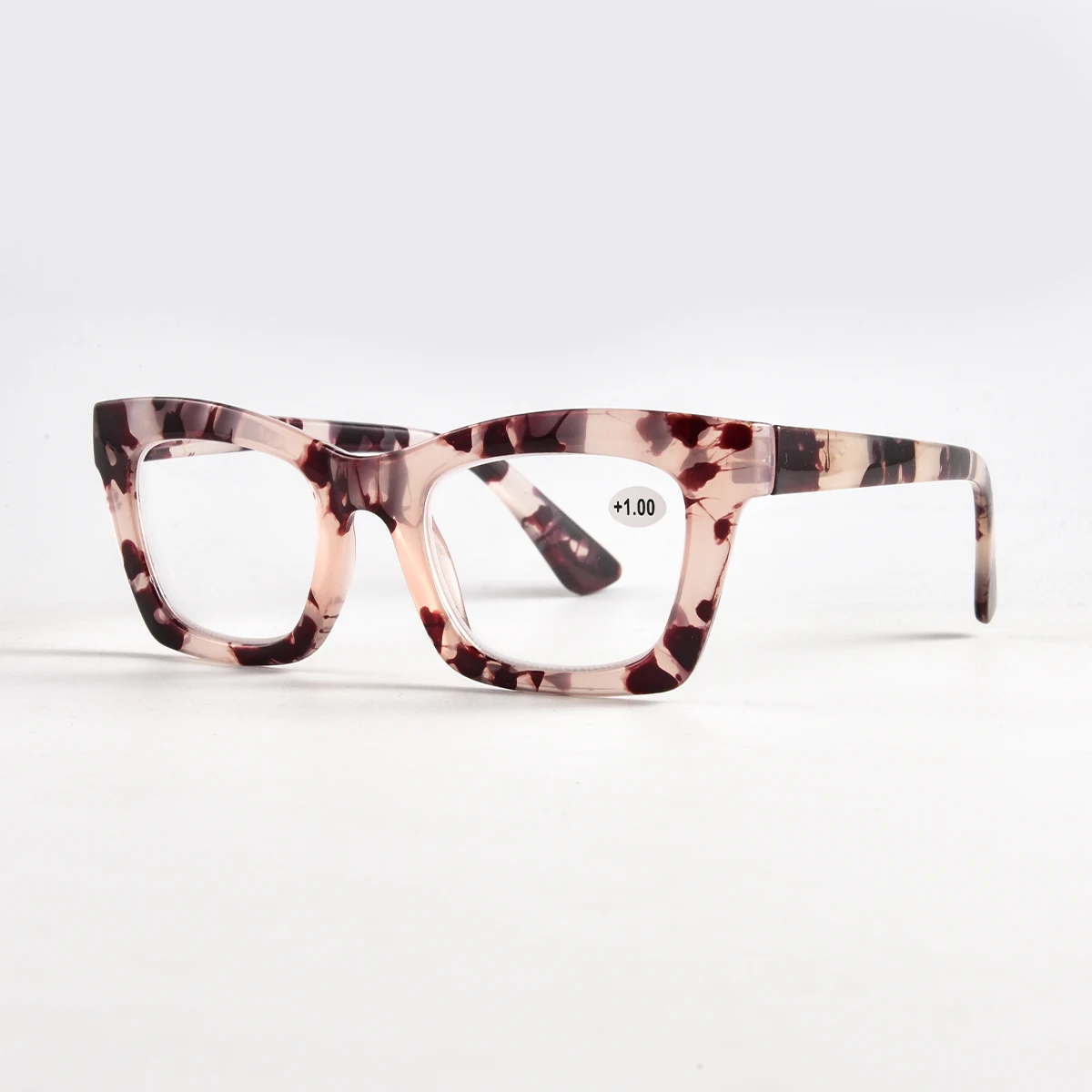 Retro Floral Printed Spring Hinge Prescription Reading Glasses for Women Vintage Elegant Designer Reader Glasses +1.0 to +4.0 5
