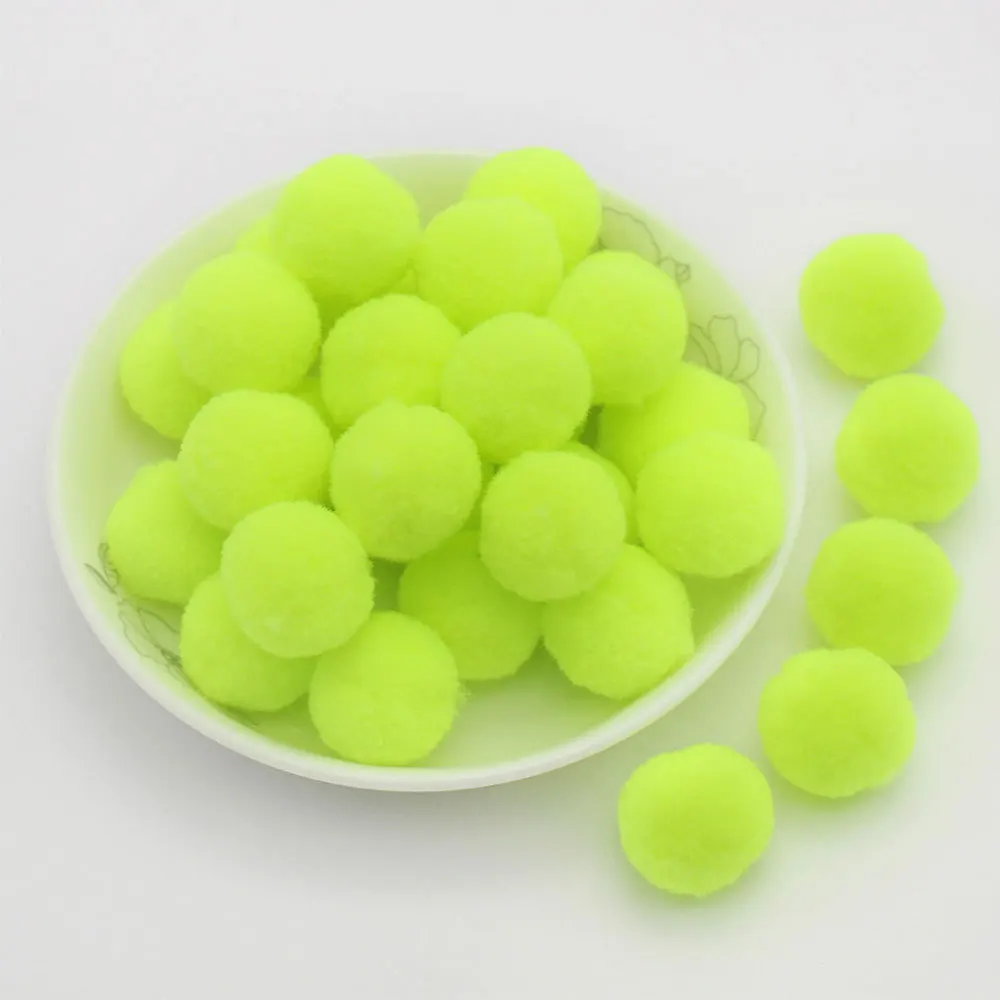 Colorful Fluffy Pom Pom Balls