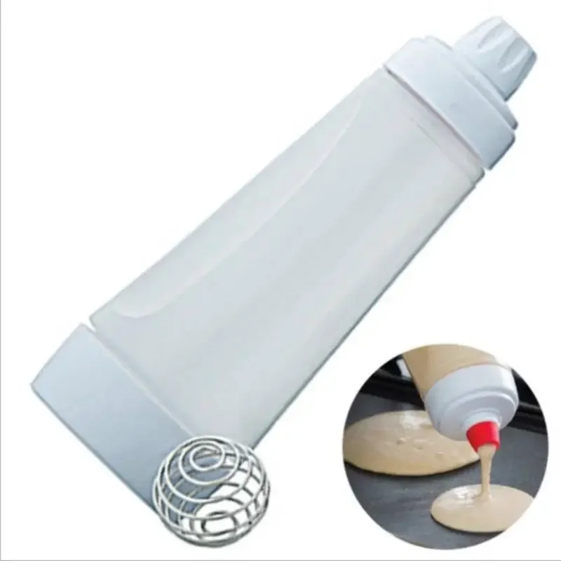 Shaker Bottle pancake batter mixer batter dispenser Hand Batter Mixing Bottle Batter Mixer Dispenser Cupcake Pancake Shaker Kitchen Tools