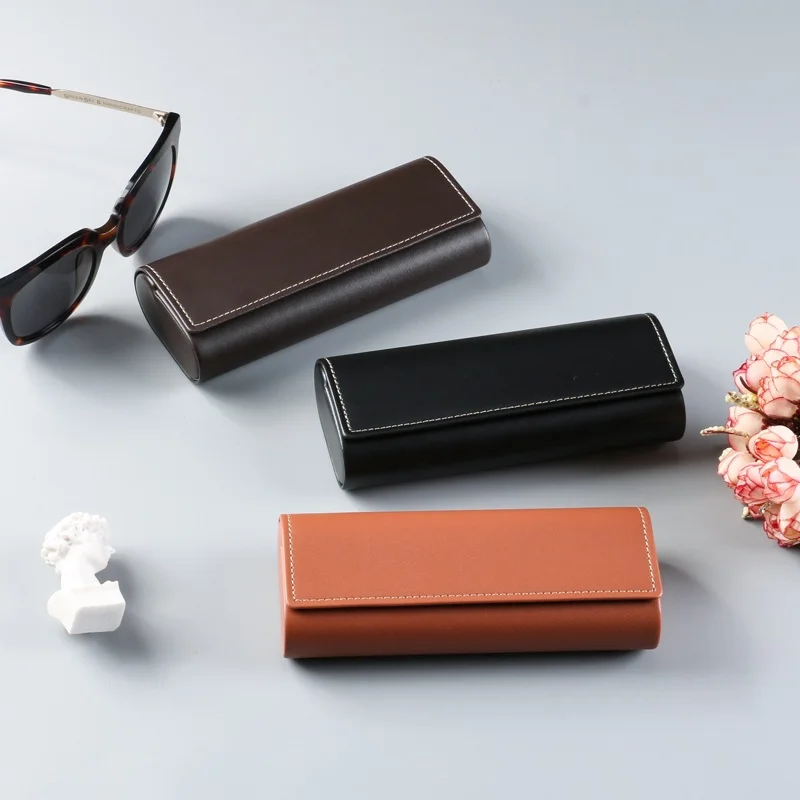 

Myopia Leather Glasses Case Leather Sunglasses Case for Women Eyeglasses Case Eyeglasses Case Glasses Pouch Eyewear Accessories