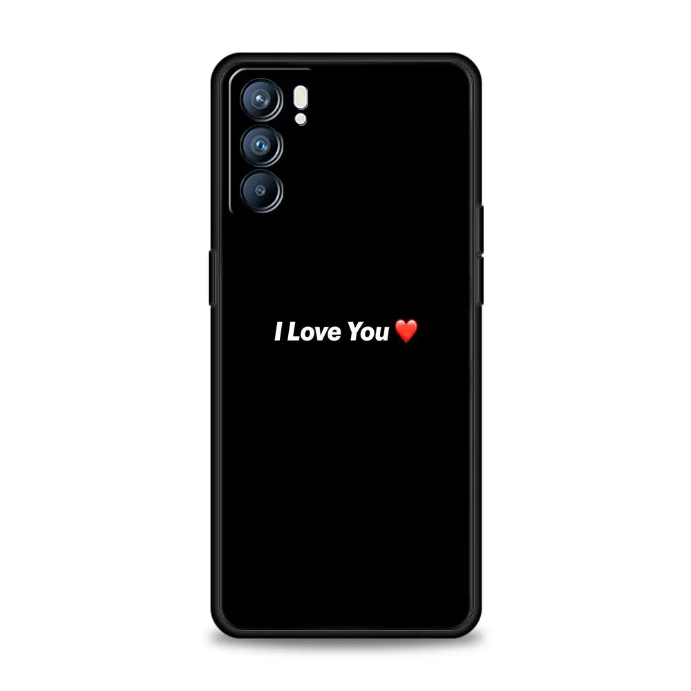 I Love You Pink Heart Phone Case - Elegant and Stylish Protective Cover