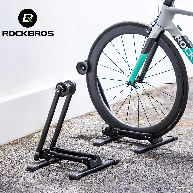ROCKBROS 2721BS Bicycle Stand Racks Storage Indoor Floor Bike Parking Stand Road MTB Cycling Support Holder Rack Bike Accessories