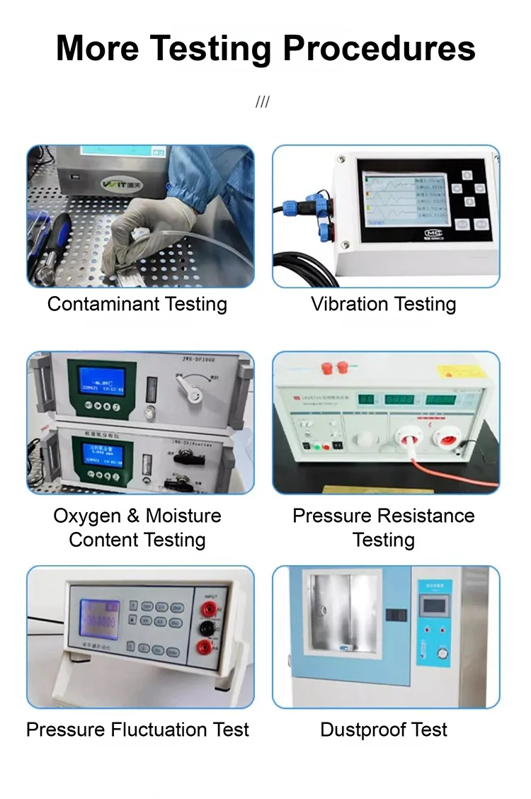TC5200 Thermal Gas Mass Flow Meter LCD Display MEMS RS485 4 20mA PNP NPN for Pho