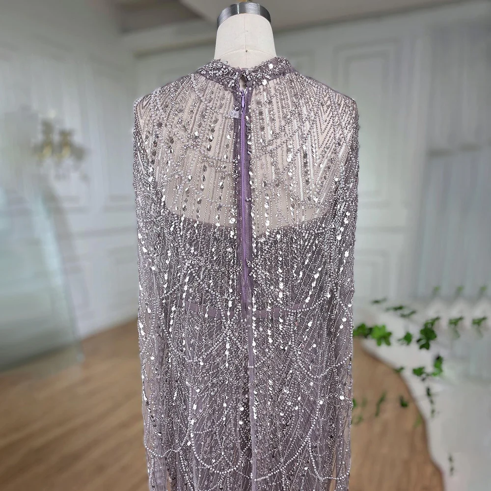 Sc58ece1878fb4cdfa6765b51523591616 Arabic Nude Mermaid Long Cape Sleeves Luxury Evening Dresses Gowns For Women Wedding Party Mallzona